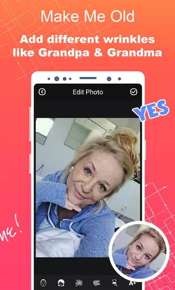 Make Me Old - Aged Face Maker 스크린샷 2