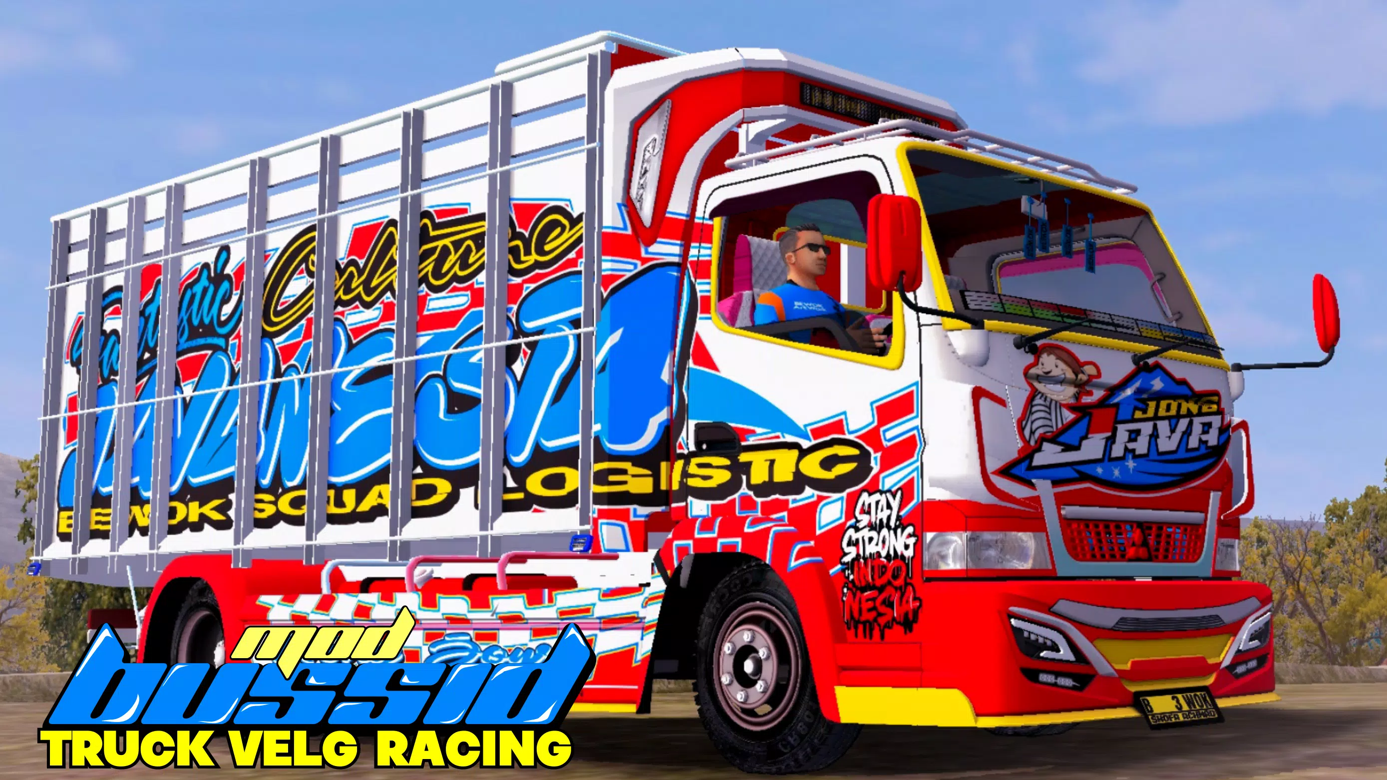 Mod Bussid Truck Velg Racing应用截图第1张