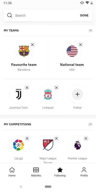 OneFootball - Soccer Scores Schermafbeelding 1