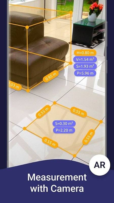 AR Ruler App ภาพหน้าจอ 4