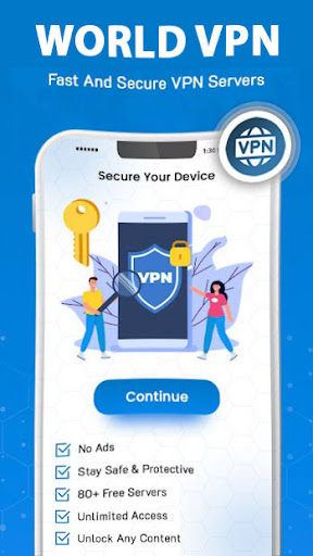 Schermata World VPN 2