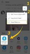 Download Twitter Videos - GIF Screenshot 1