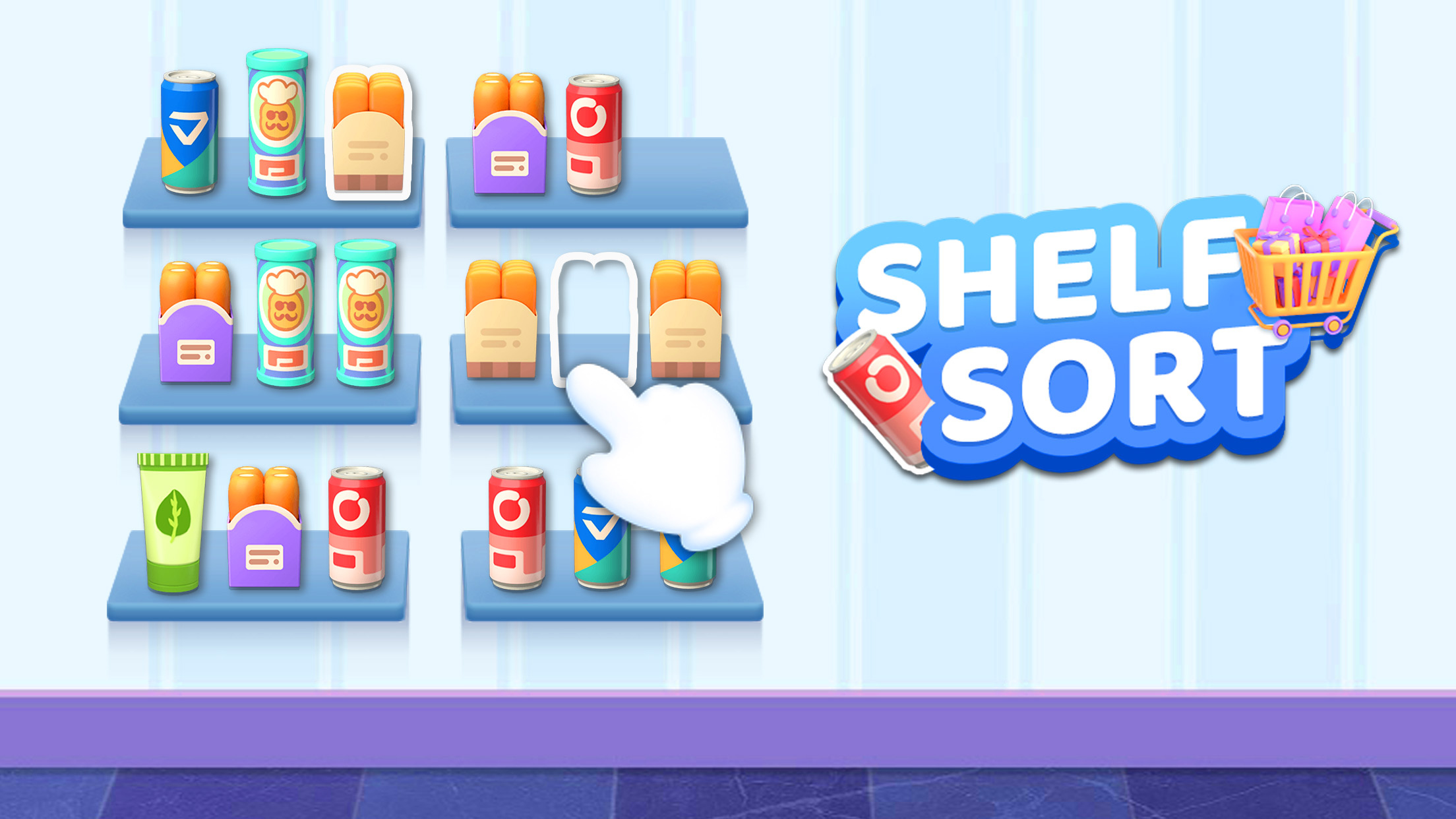 Shelf Sort: Goods Sort & Pack Screenshot 2