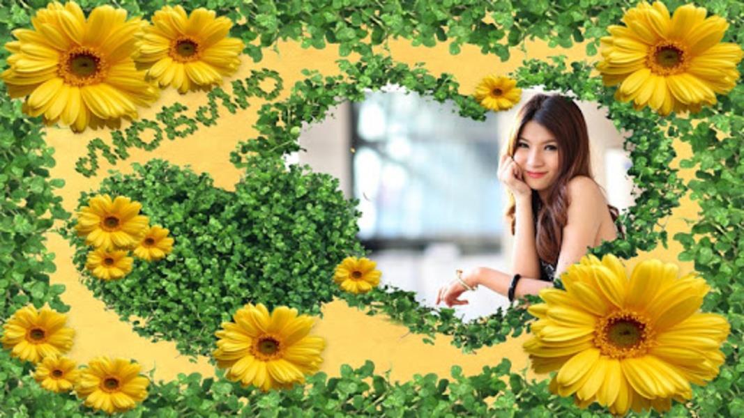 beauty flower photo frames Screenshot 1