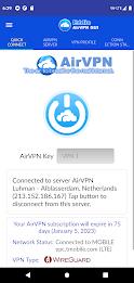 AirVPN Eddie Client GUI Schermafbeelding 3