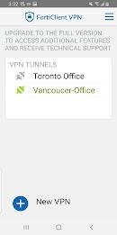 FortiClient VPN Captura de pantalla 2