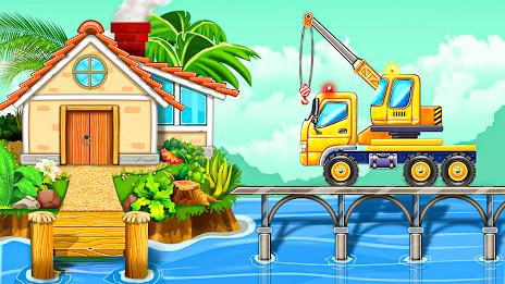 Build a House-Kids Truck Games應用截圖第1張