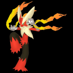 Mega Blaziken, another one of the best counters against Mega Tyranitar in Pokémon GO