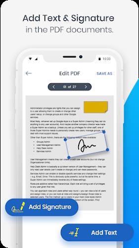 PDF Reader & Editor Zrzut ekranu 3