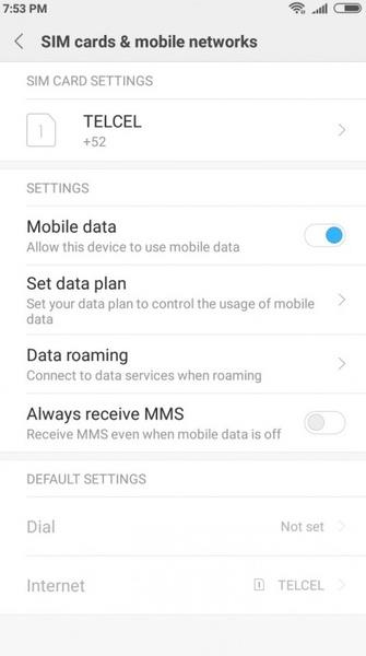 Mi Roaming Capture d'écran 2