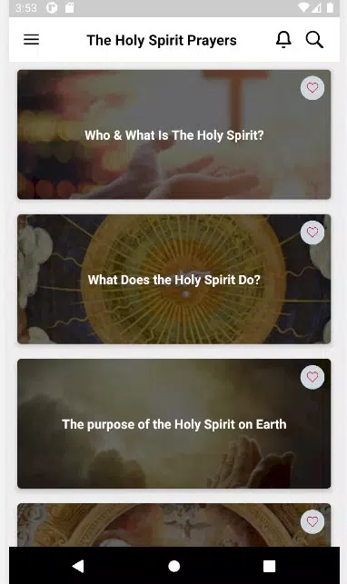 The Holy Spirit Prayers -Praye Tangkapan skrin 1