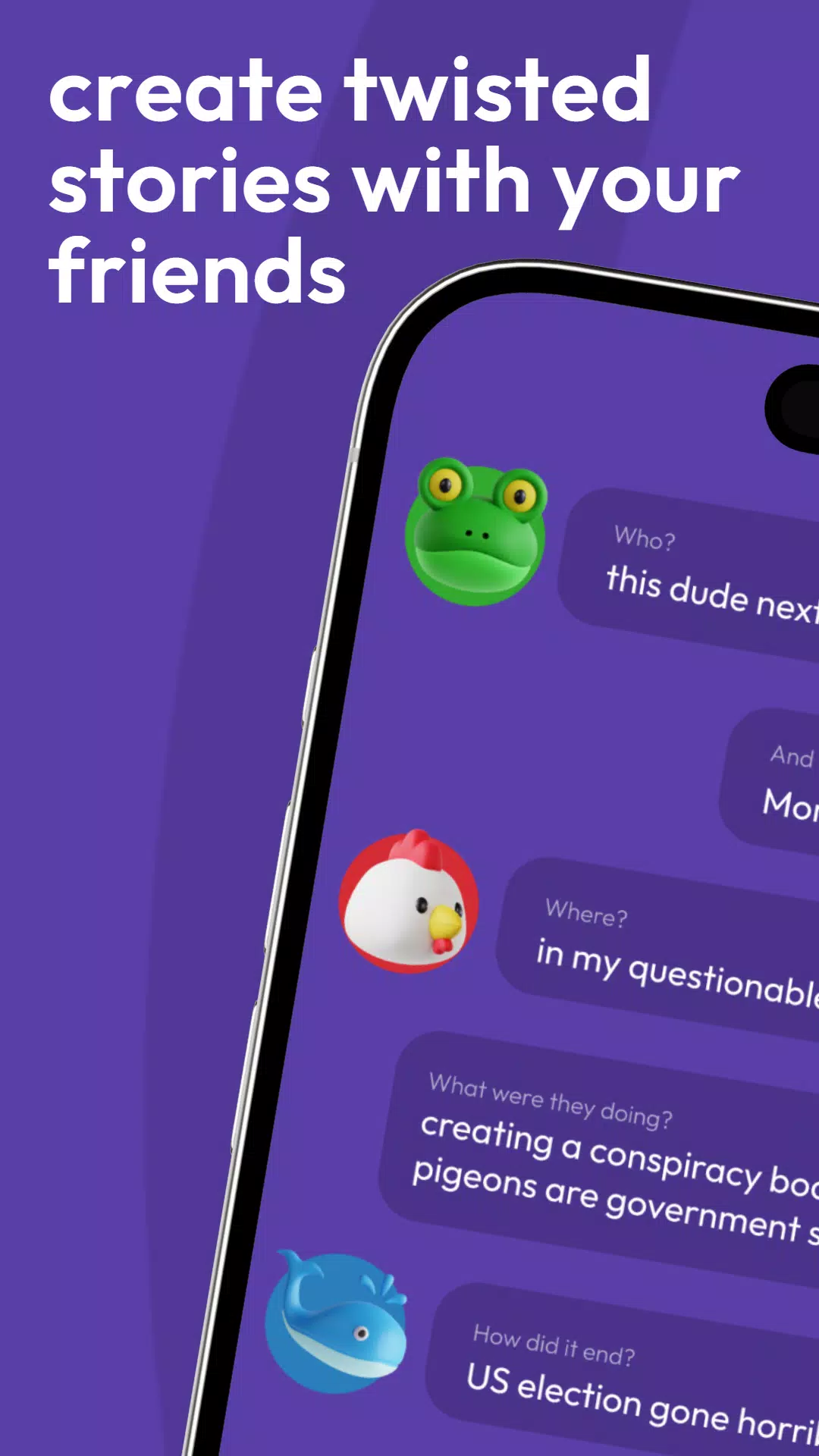 Storiado: twisted party game Capture d'écran 1