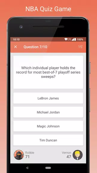 Fan Quiz for NBA Ekran Görüntüsü 1