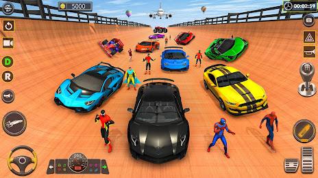 Superhero Game: Ramp Car Stunt应用截图第2张