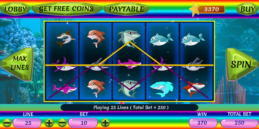 Shark Slots Screenshot 3