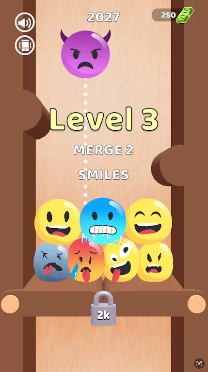 Emoji Blitz: Merge Puzzle Game স্ক্রিনশট 1