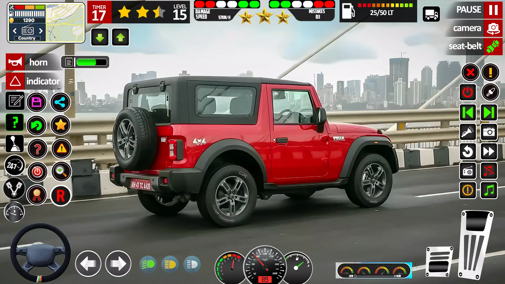 Jeep Driving Game 3d Simulator स्क्रीनशॉट 3