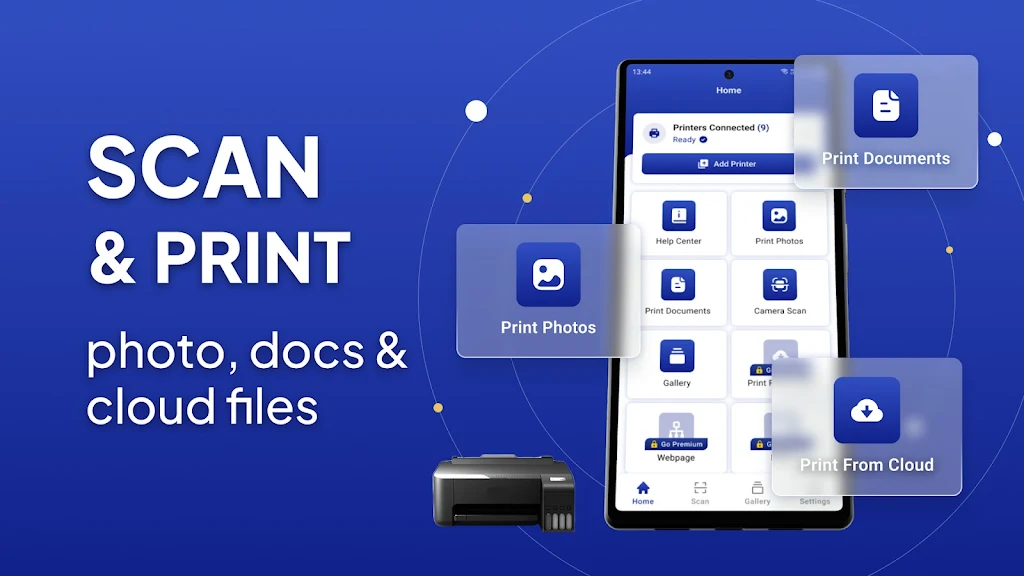 Mobile Printer: Print & Scan ဖန်သားပြင်ဓာတ်ပုံ 2