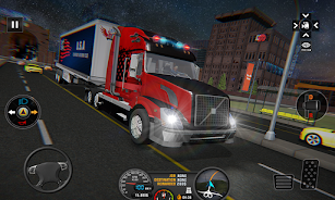 Euro Truck Transport Cargo Sim स्क्रीनशॉट 4