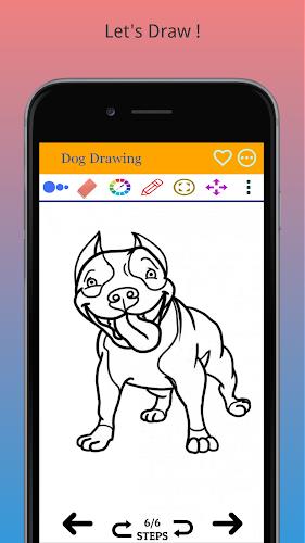 How to Draw Dog Step by Step Ảnh chụp màn hình 4