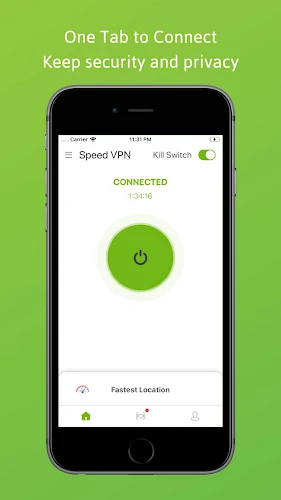 Kiwi VPN Proxy: Safer & Faster スクリーンショット 1