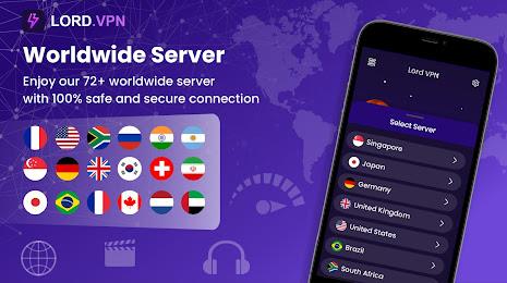 Lord VPN - Fast And Secure應用截圖第3張