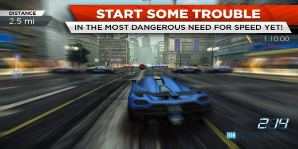 Need for Speed Most Wanted ဖန်သားပြင်ဓာတ်ပုံ 4