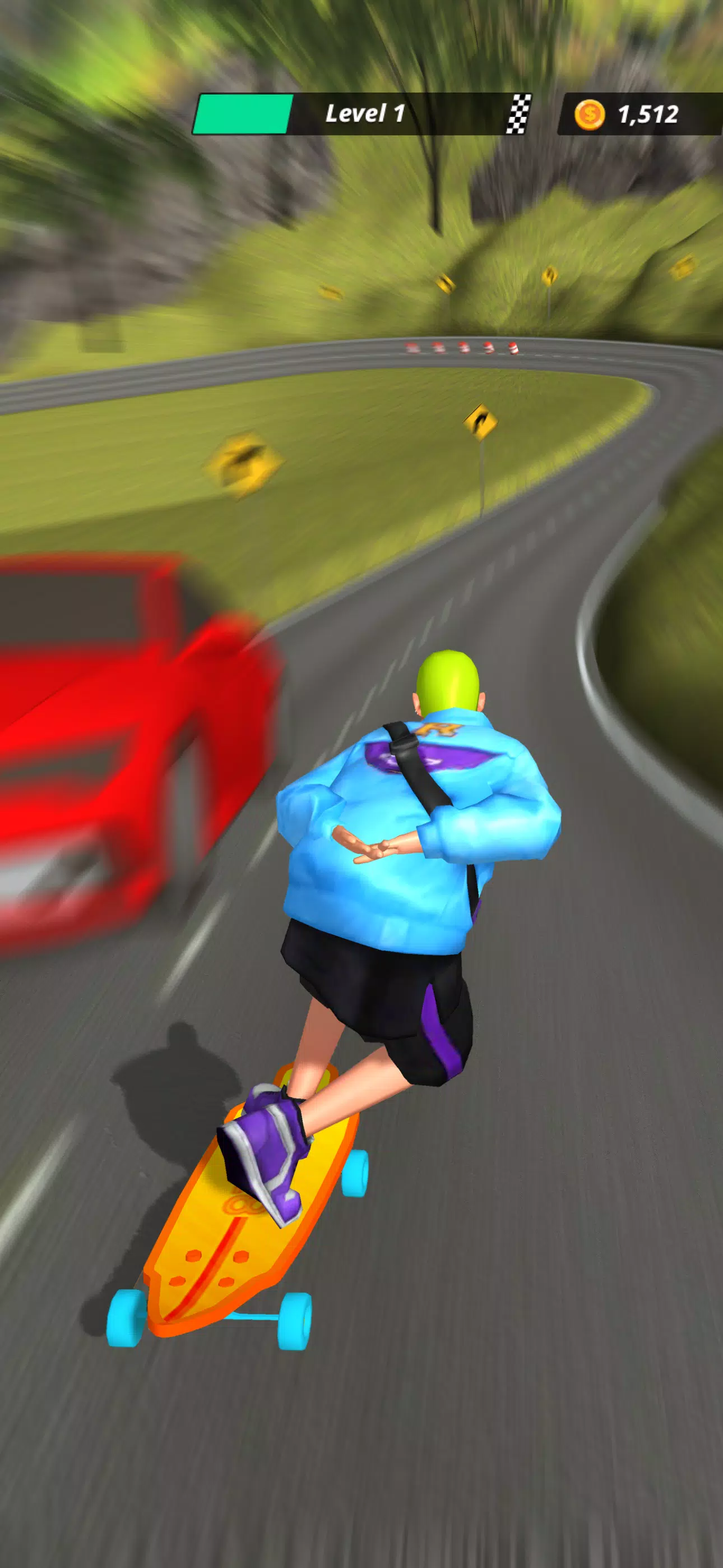 Downhill Racer 스크린샷 1