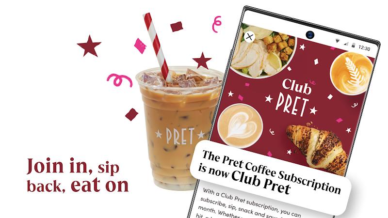 Pret A Manger: Coffee & Food Captura de pantalla 2