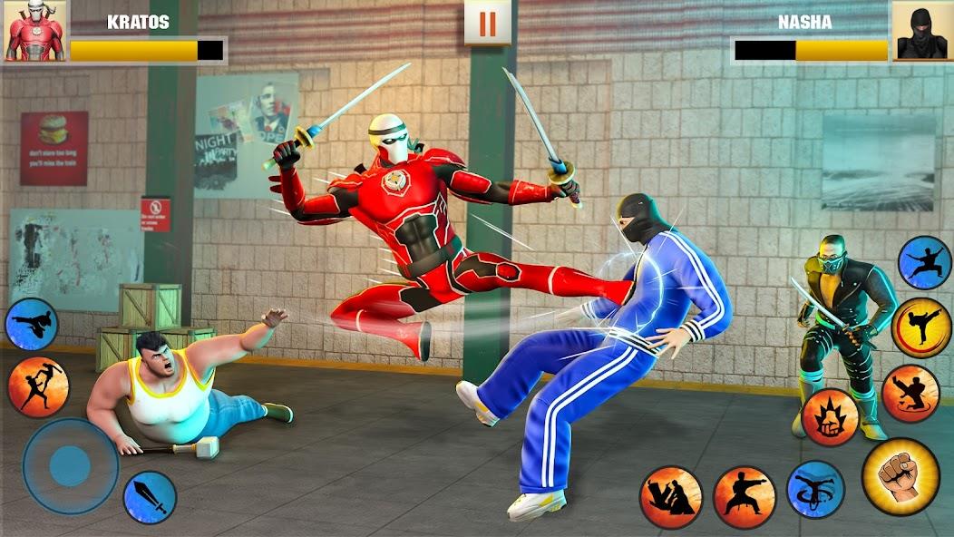 Street Fight: Beat Em Up Games Mod Captura de pantalla 2