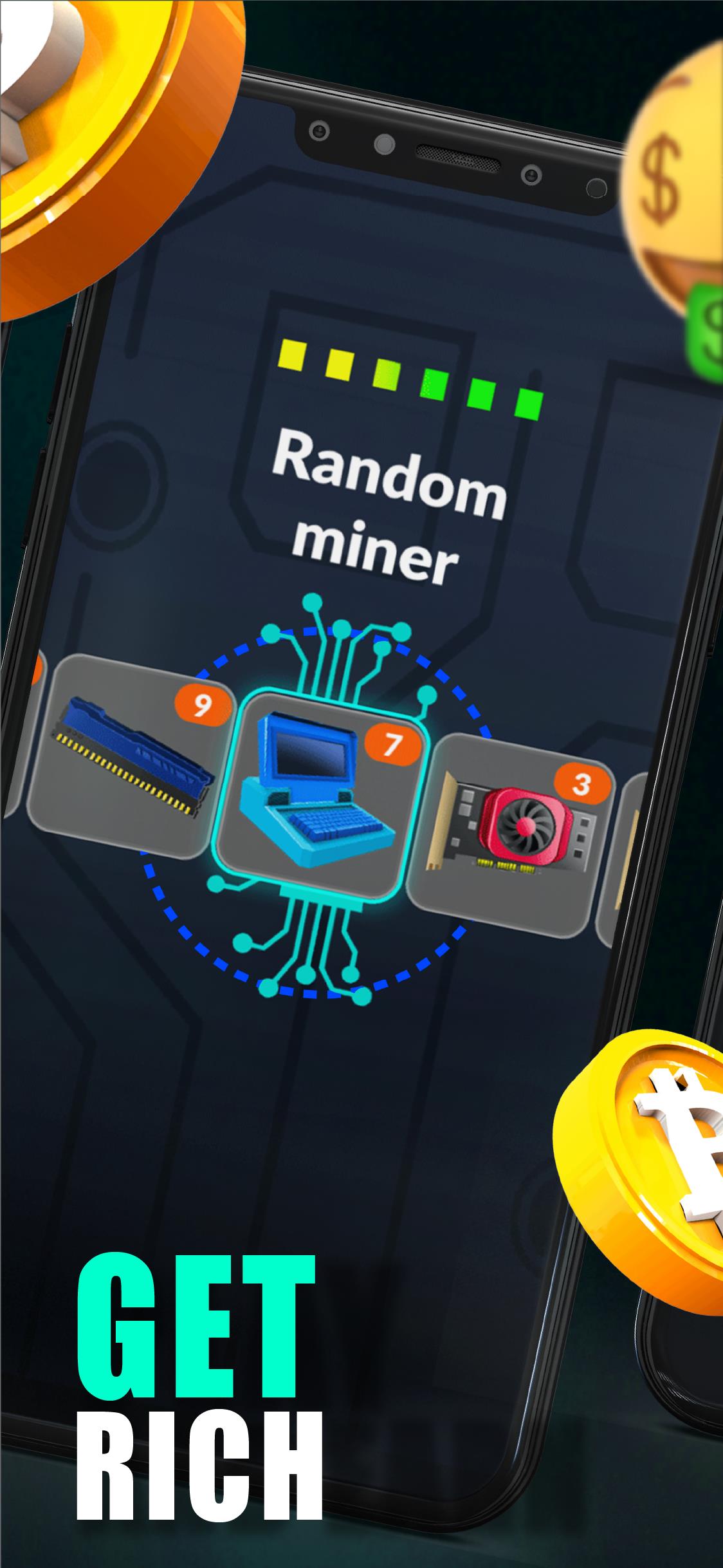 Merge Crypto Miner: Earn Money Captura de pantalla 2