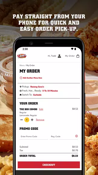 Raising Cane's Chicken Fingers Captura de pantalla 3