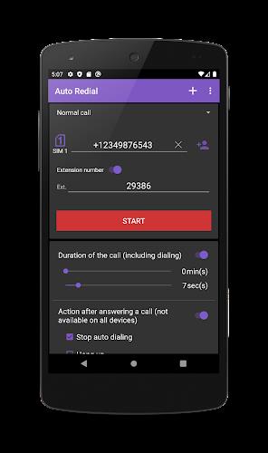 Auto Redial スクリーンショット 1