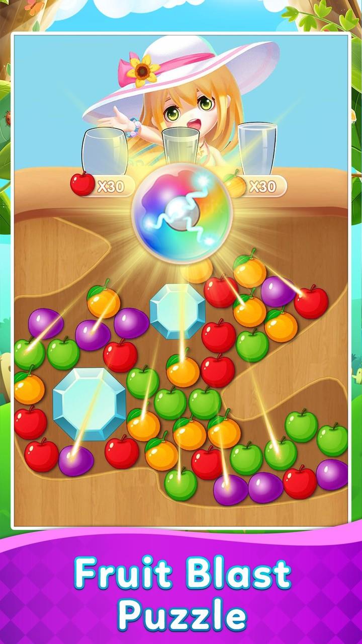 Fruit Blast Puzzle Captura de pantalla 2