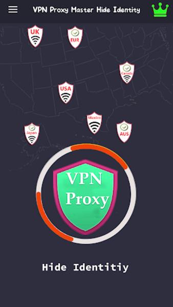 VPN Proxy Master Hide Identity ภาพหน้าจอ 2