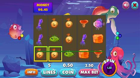 Jackpot underwater City slots 스크린샷 3