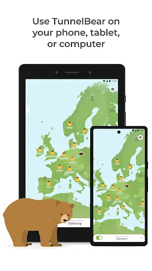 TunnelBear VPN应用截图第3张