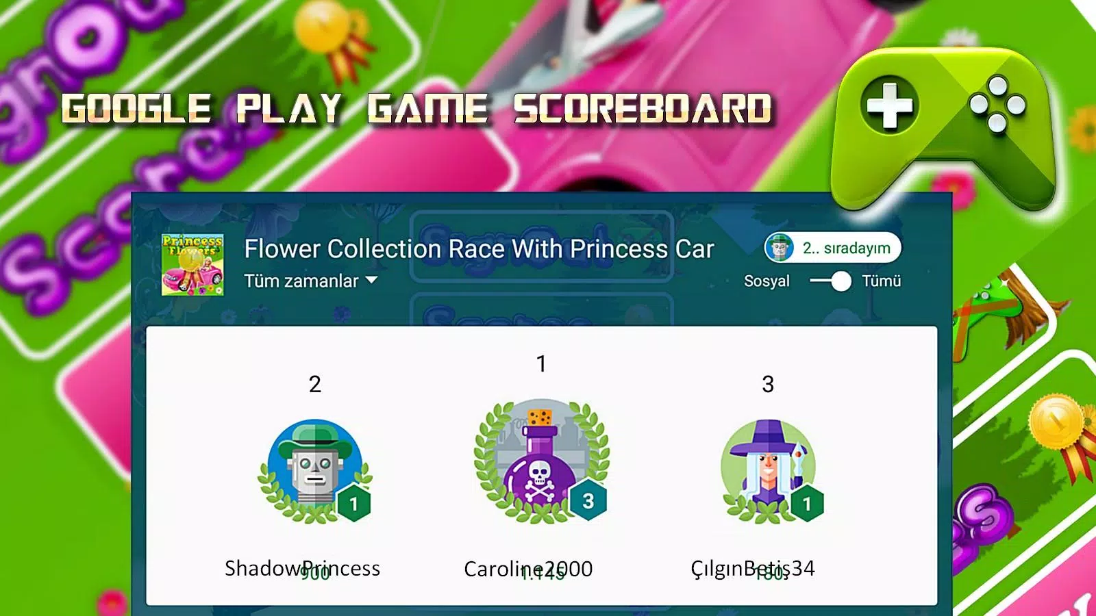 (New) Collect The Most Flowers With Prencess 스크린샷 4