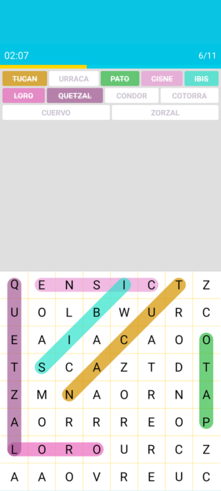 Buscando Palabras Screenshot 4