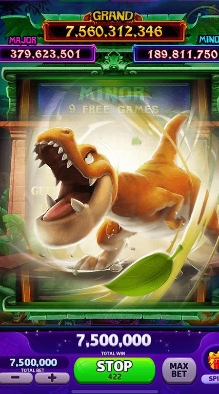 Dino Pixie Slots Adventure スクリーンショット 3