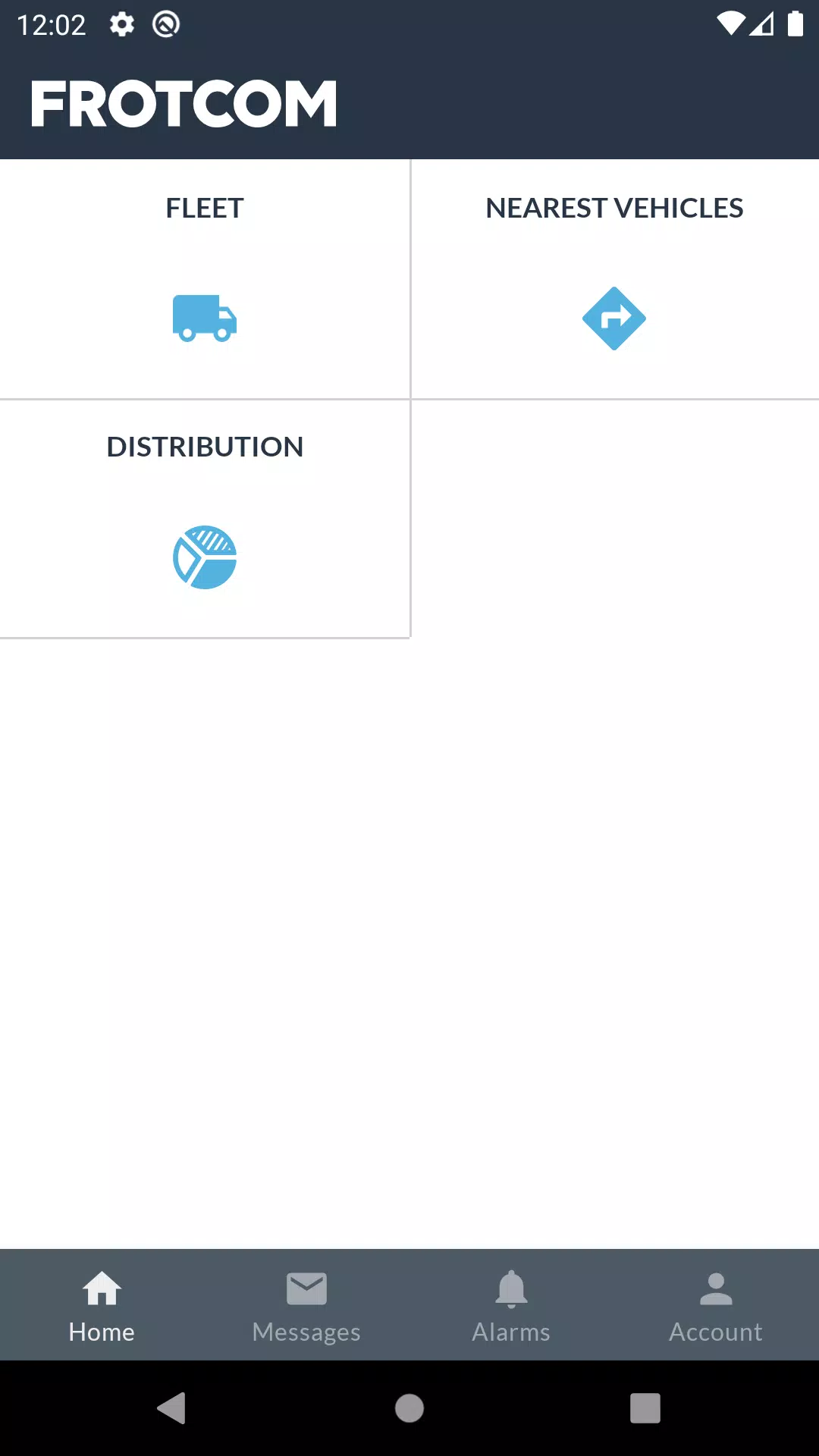 Frotcom Fleet Manager Captura de tela 1
