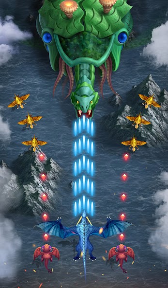 Schermata Dragon shooter - Dragon war 2