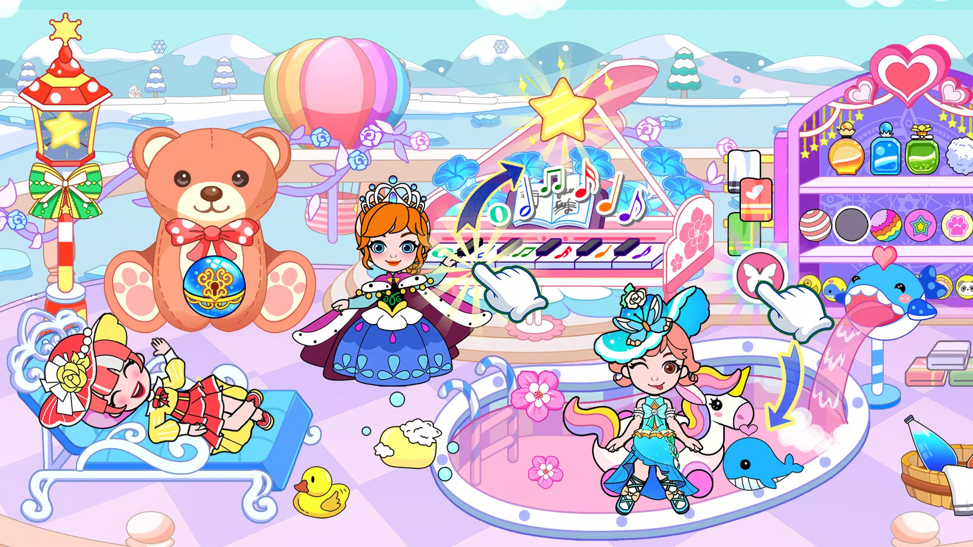 Schermata Ice Princess World Castle Life 4