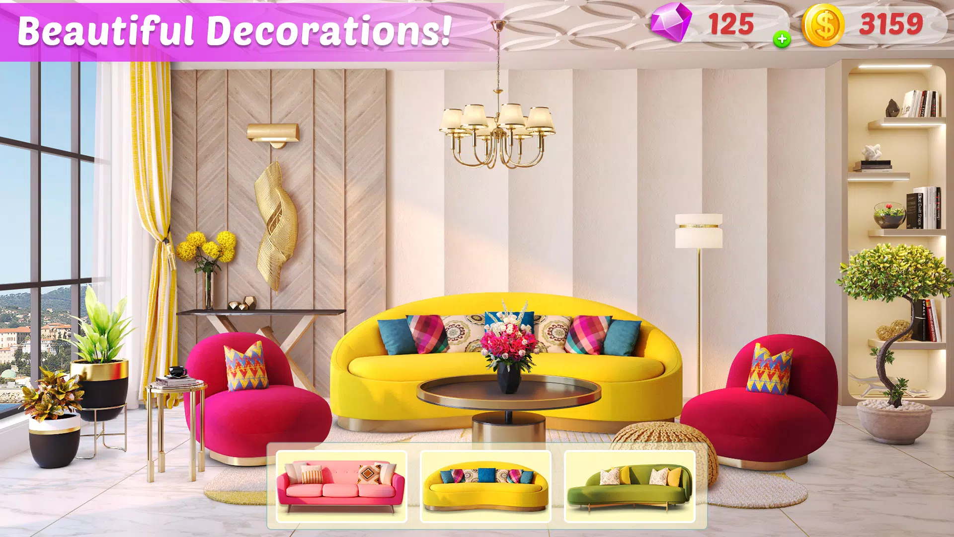 Redesign – My Home Design Game Tangkapan skrin 3