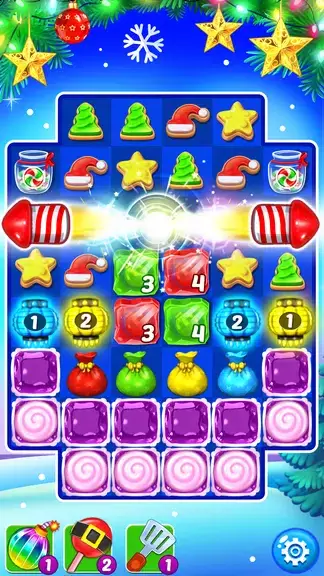 Christmas Cookie: Match 3 Game স্ক্রিনশট 4