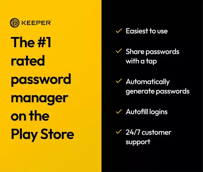 Keeper Password Manager Ekran Görüntüsü 1