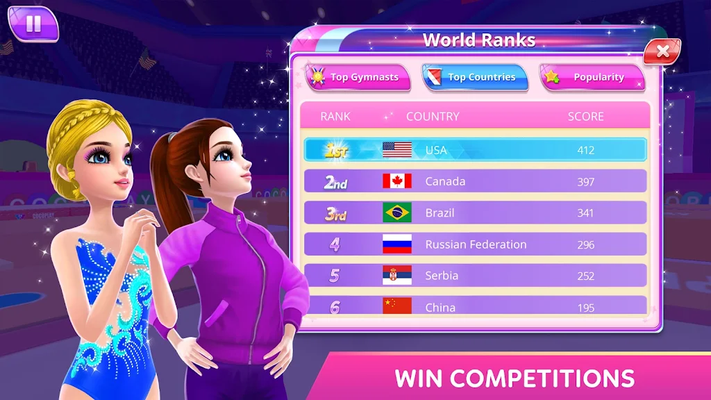 Gymnastics Superstar Star Girl Screenshot 1