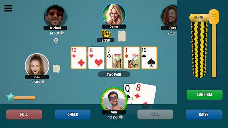 Kindza Poker - Texas Holdem स्क्रीनशॉट 3