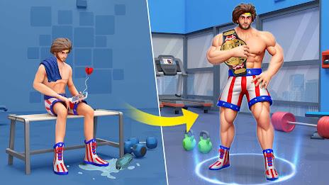 Slap & Punch:Gym Fighting Game Capture d'écran 1