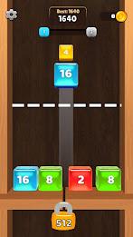 Jelly Cubes 2048: Puzzle Game ဖန်သားပြင်ဓာတ်ပုံ 1